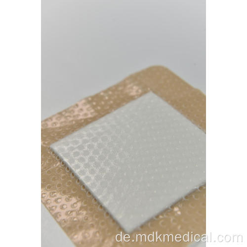 Weiches silikonabsorbierendes Schaumstoff-Verband 10x10cm für Wundpflege